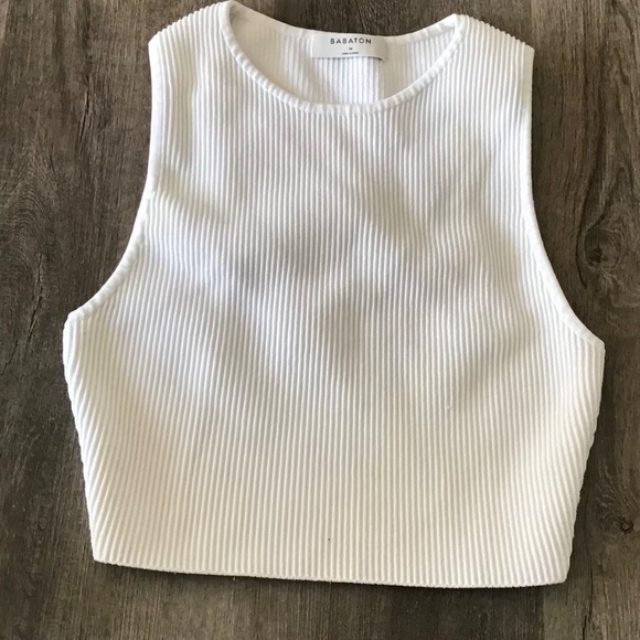 Babaton sculpt knit top size M - Picture 2 of 4
